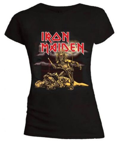 iron maiden ženska majica