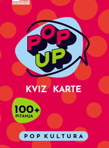 Pop Up Kviz karte - Pop kultura