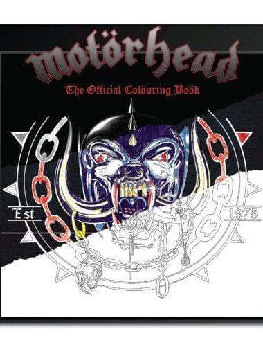 motorhead colouring book