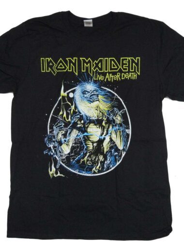 iron maiden live after death majica