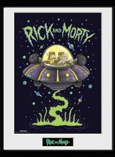 rick and morty plakat