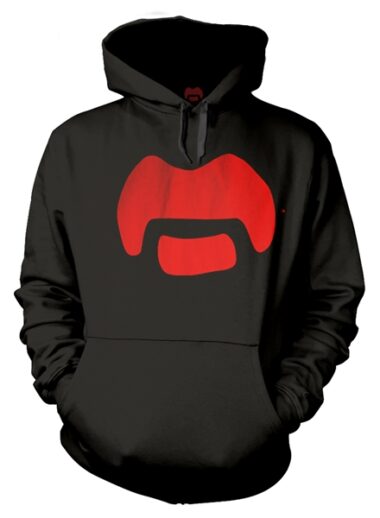 frank zappa moustache hoodie