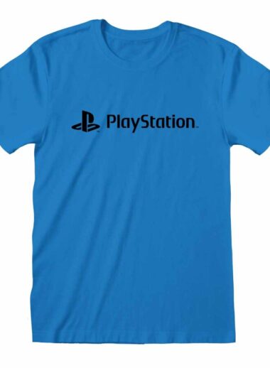 PlayStation - Black Text majica