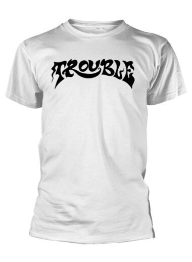 Trouble - Logo bijela majica
