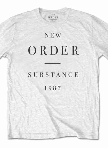 New Order - Substance - bijela majica