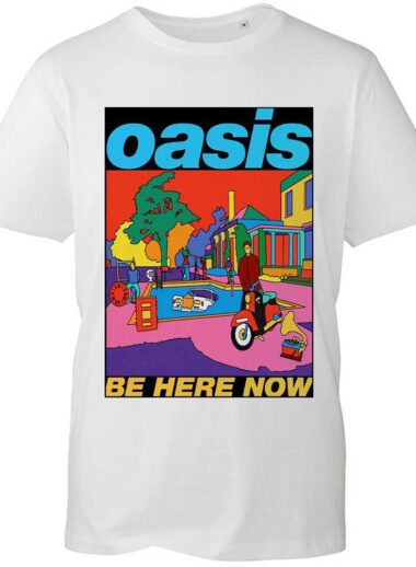 Oasis - Be Here Now Illustration - bijela