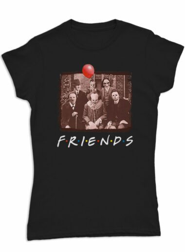 Horror Friends Group Photo ženska majica