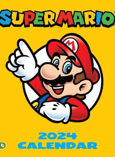 Super Mario 2024 zidni kalendar