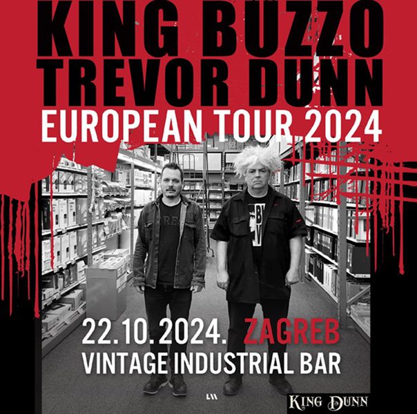 King Buzzo & Trevor Dunn u Vintageu