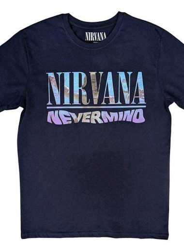 Nirvana - Nevermind Songs - plava majica