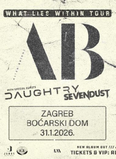 alter bridge ulaznice