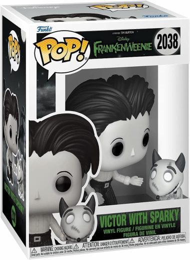 Victor with Sparky funko