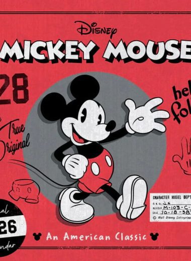 Mickey Mouse 2026 zidni kalendar