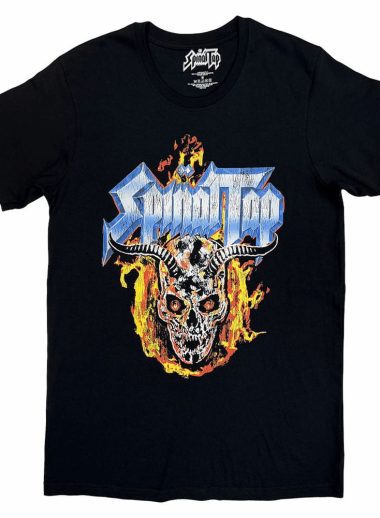 Spinal Tap Flaming Skull majica