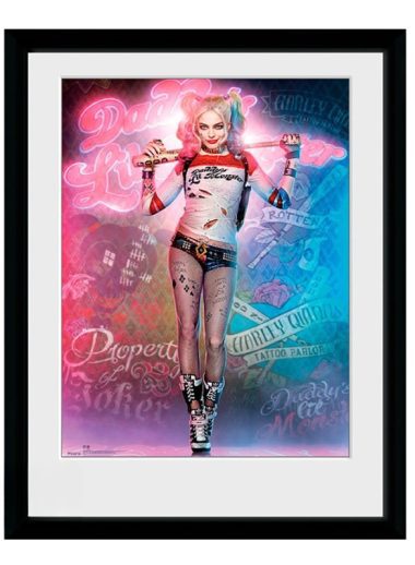 harley quinn plakat