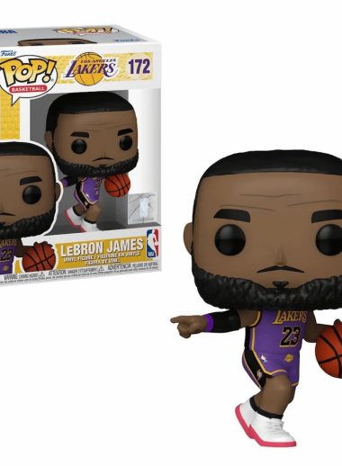 LeBron James Purple Jersey funko figura