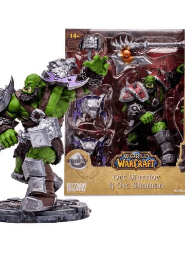 Orc Shaman and Orc Warrior figura