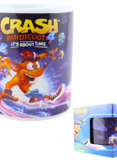 crash bandicoot šalica