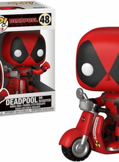 Deadpool on Scooter funko pop figura