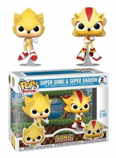 Super Sonic Super Shadow funko POP