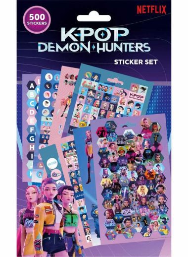 K-Pop Demon Hunters set naljepnica