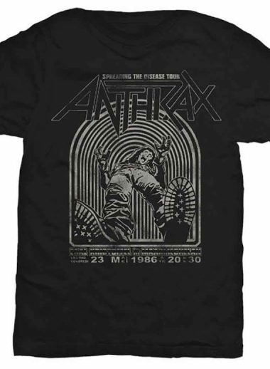Anthrax - Spreading the Disease Tour majica