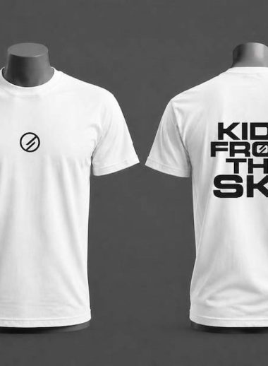 Majica Kids from the sky bijela