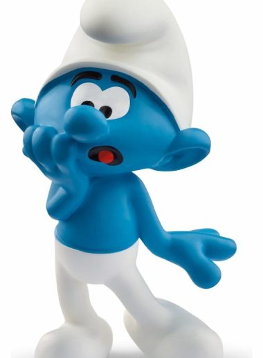 Scaredy Smurf figura