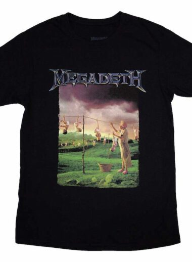 Megadeth - Youthanasia Tracklist majica