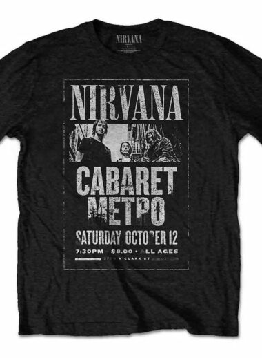 Nirvana - Cabaret Metro majica