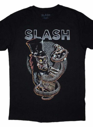 Slash - Skull Guitar Snake majica
